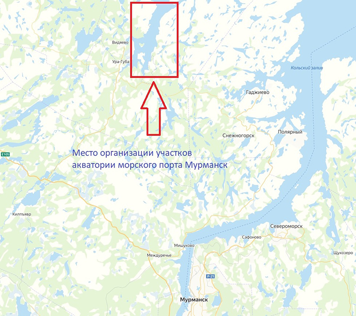Расширение границ морского порта Мурманск для комплекса перевалки СПГ