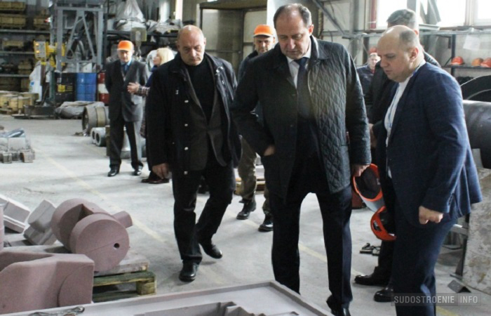 Зампредседатель ВПК посетил Кингисеппский машиностроительный завод