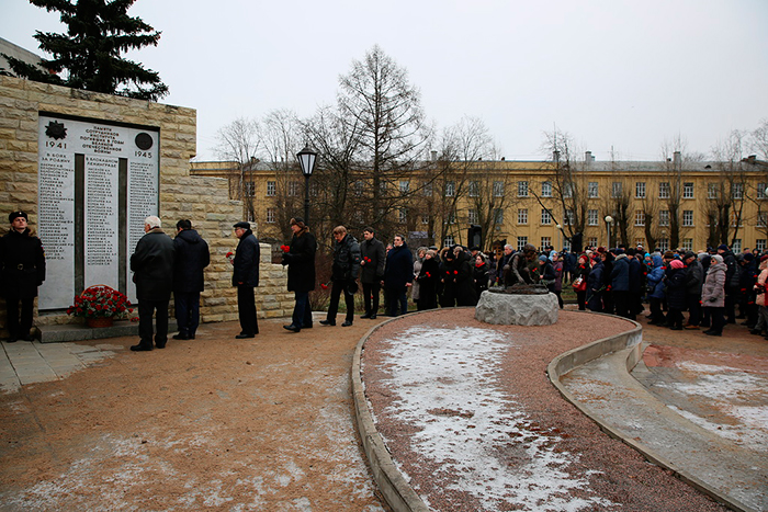 Церемония памяти жертв блокады Ленинграда в КГНЦ 27 января