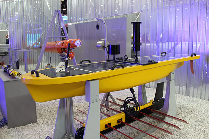 На газовом форуме показали подводную робототехнику
