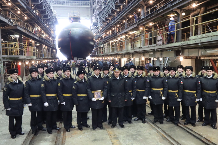 Экипаж подводной лодки "Магадан"
