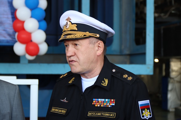 Заместитель главкома ВМФ по вооружению вице-адмирал Игорь Мухаметшин