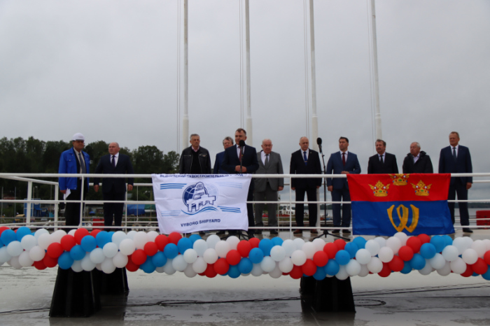 Церемония закладка пограничного корабля на ВСЗ 24.07.2020