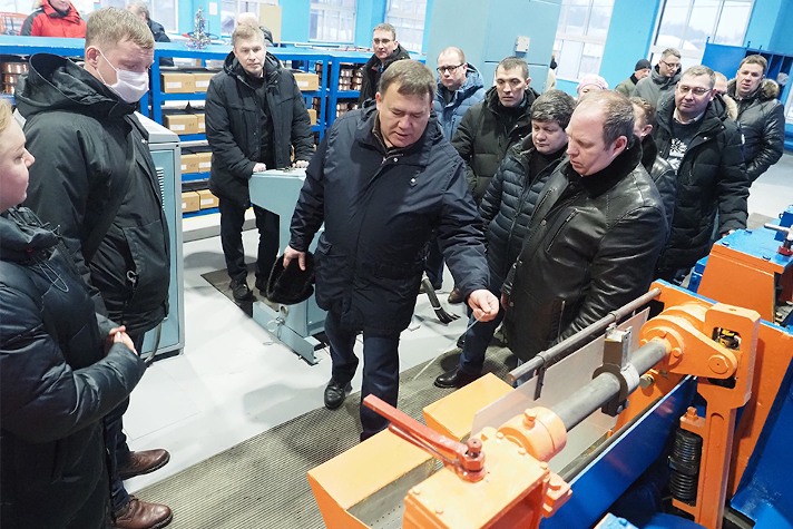 Открытие обновленных мощностей на Зеленодольском заводе