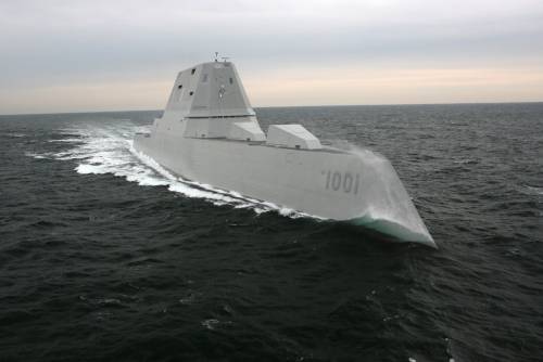 Второй мощнейший эсминец класса Zumwalt передан ВМС США