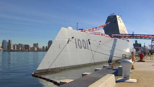 Флот США пополнился инновационным эсминцем