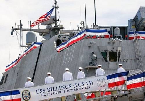 ВМС США приняли на вооружение боевой корабль LCS-15 Billings
