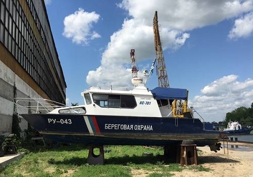 'Азовская судоверфь' отремонтирует пограничный сторожевой катер 