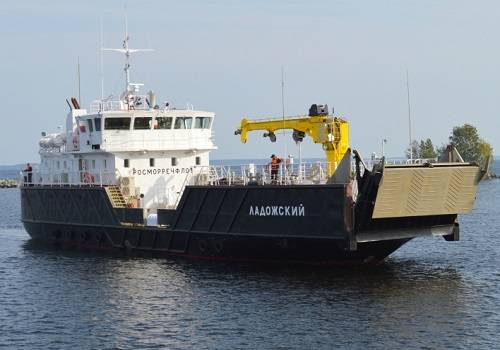 Онежский ССЗ передал заказчику обстановочное судно для нужд Валаамского монастыря