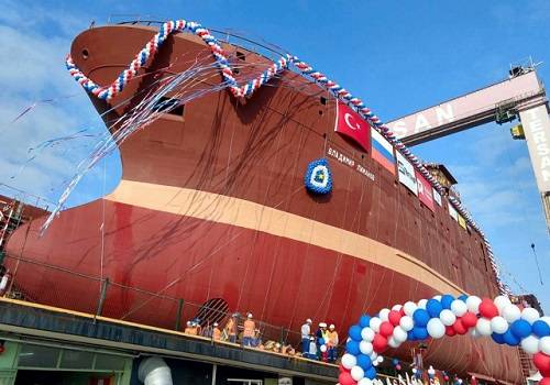 В Турции спущен на воду траулер проекта ST-192 'Владимир Лиманов'