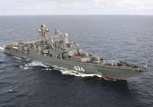 БПК 'Вице-адмирал Кулаков' приступил к проходу черноморских проливов