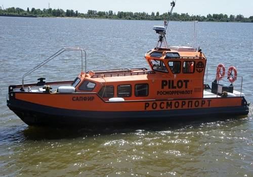 Астраханский филиал 'Росморпорта' пополнился очередным лоцманским катером