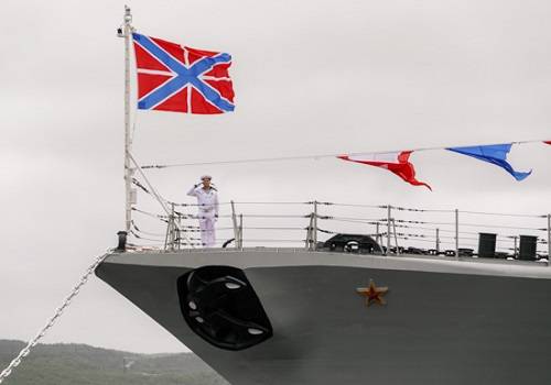 В Североморске формируется парадный строй кораблей ко Дню ВМФ