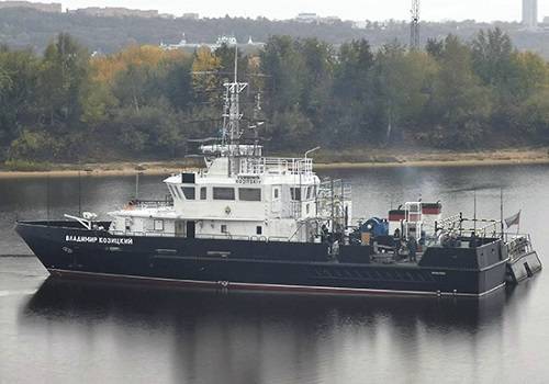 В состав Черноморского флота вошёл БГК 'Владимир Козицкий'