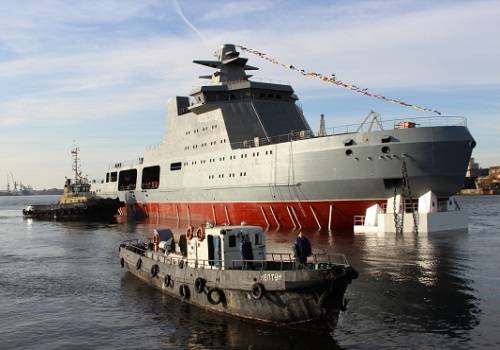 Патрульный корабль 'Иван Папанин' отправится на швартовные испытания в конце 2022 года