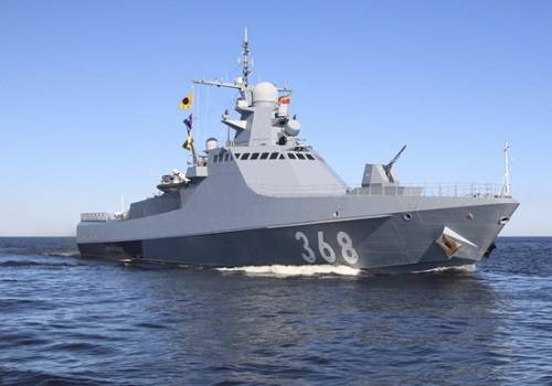 Корвет проекта 22160 'Василий Быков' начал испытания на Северном флоте