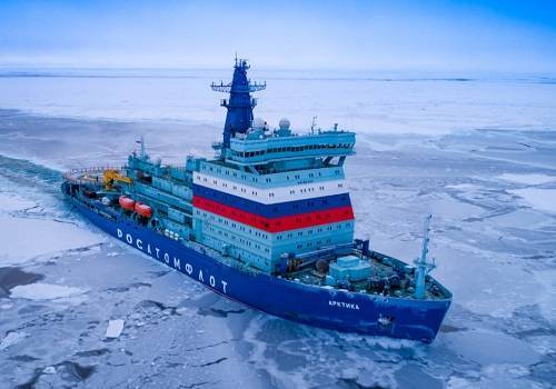 Михаил Мишустин: ледокол 'Арктика' позволит России доминировать в освоении Арктики