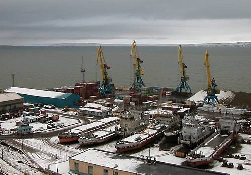 Объявлен тендер на реконструкцию причала в морском порту Анадырь