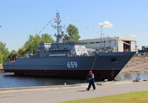 Третий корабль ПМО проекта 'Александрит' направился в Финский залив