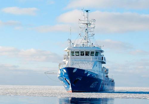 В Арктике появился пограничный корабль 'Беломорье'