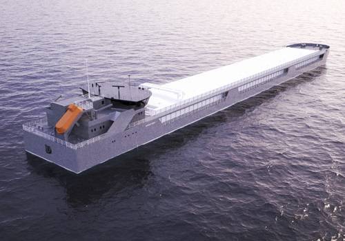 ОСК представила проект грузового судна из российских комплектующих