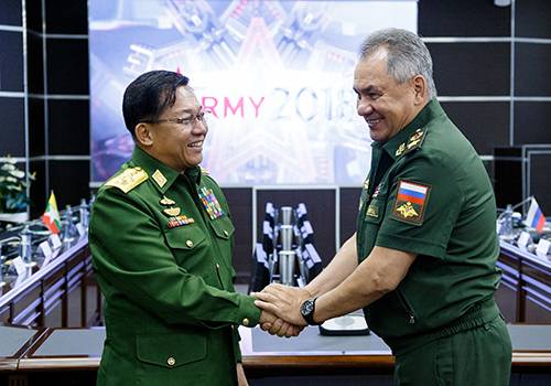 Россия и Мьянма делают ставку на сотрудничество в оборонной сфере