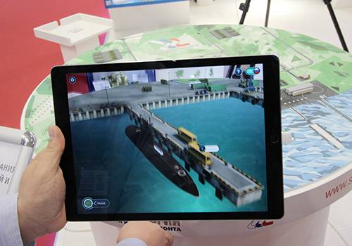 ЦТСС представил интерактивный макет комплекса берегового базирования