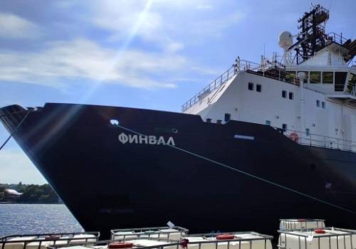 Флот Морспасслужбы пополнил морской буксир 'Финвал' за 8,9 млн долларов