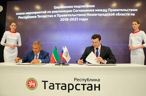 Нижегородская область и Татарстан расширят сотрудничество в судостроении