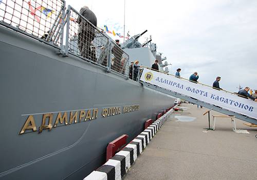 'Адмирал флота Касатонов' приступил к заключительному этапу заводских испытаний