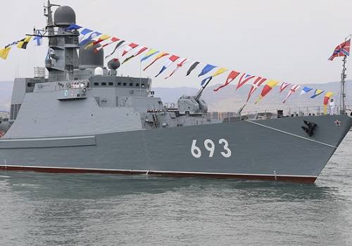 В России отметили День Каспийской флотилии