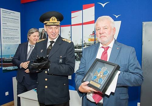 На базе ГУМРФ имени адмирала С.О. Макарова открылся брендированный класс Stena Bulk