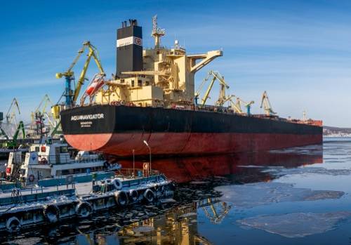 В Мурманском торговом порту установлен новый рекорд погрузки железнорудного концентрата