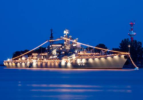 Балтийский флот начал подготовку ко Дню ВМФ