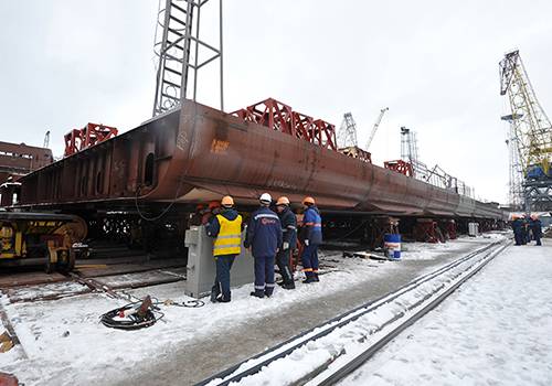 Украинский 'Нибулон' продолжает постройку своего самого большого судна