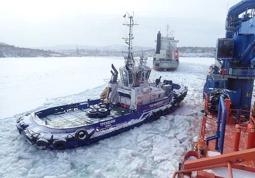 Ледоколы ФГУП 'Росморпорт' завершили проводки в ряде морских портов