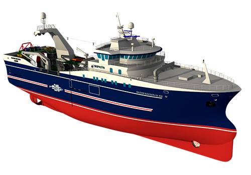 'Скипасин' представляет 66-метровый морозильный траулер для обновления среднетоннажного флота РФ