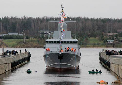 В 2018 году Балтийский флот пополнится новым МРК