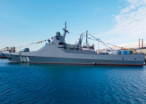 Патрульный корабль 'Василий Быков' вошёл в состав Черноморского флота