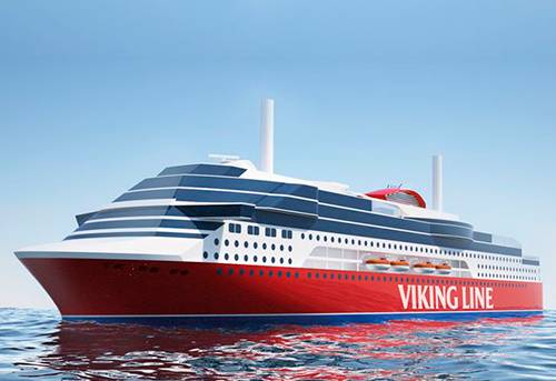 В Китае началось строительство нового круизного судна на СПГ для Viking Line