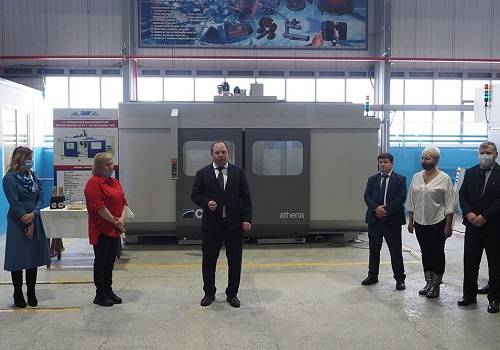 На Зеленодольском заводе запустили новое оборудование для изготовления модельной оснастки
