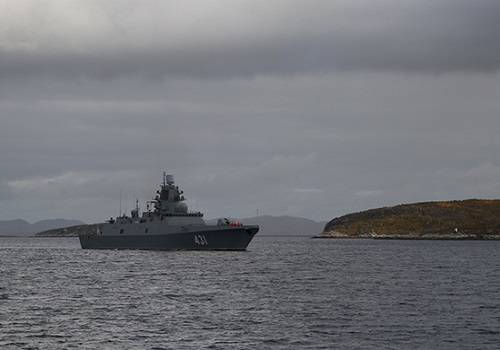Фрегат 'Адмирал флота Касатонов' начал проверку оружия и технических средств