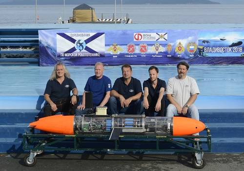 Подводный глайдер 'ОКЕАНОСа' идеально выполнил задачу на спецсоревнованиях