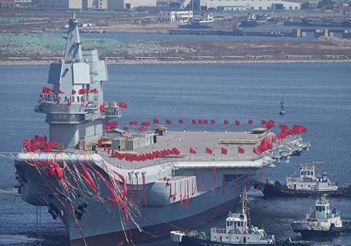 Китай испытает авианосец 'Шаньдун' в феврале