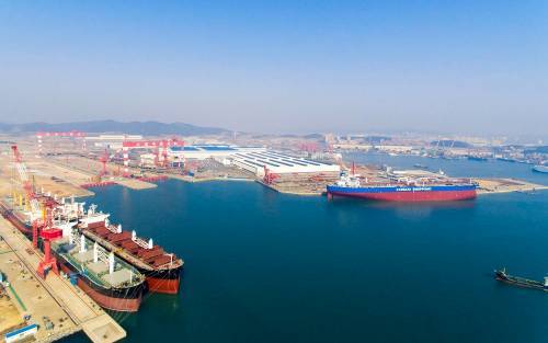 В 2018 году Китай построил больше всего судов
