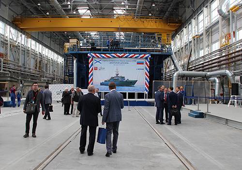 Первый модернизированный 'Александрит' заложат накануне Дня ВМФ