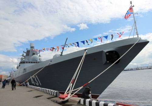 ОСК рассчитывает сдать фрегат 'Адмирал флота Касатонов' в первом квартале