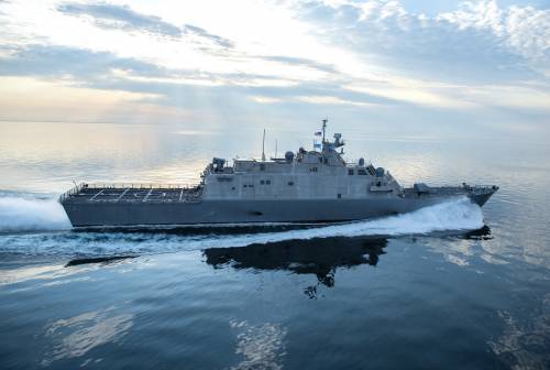 В США заложили киль боевого корабля прибрежной зоны USS Cooperstown