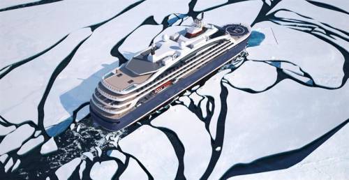 Круизный ледокол на СПГ отправится на Северный полюс в 2021 году