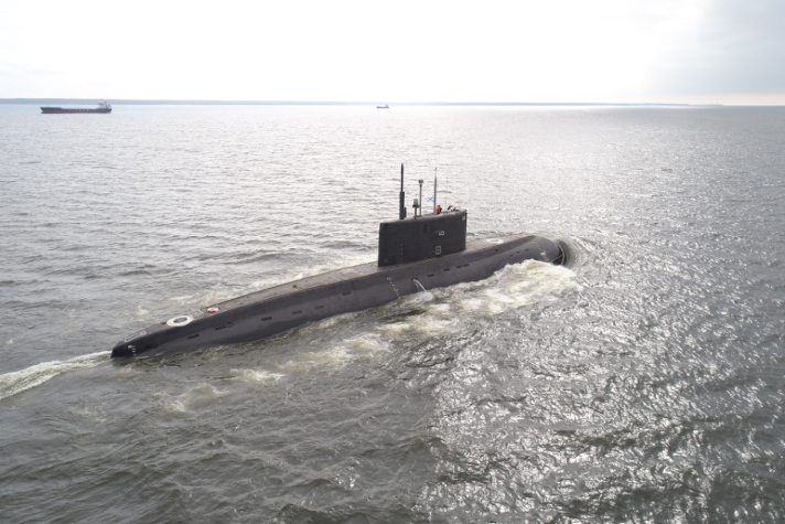 На Балтике завершились государственные испытания подводной лодки 'Уфа'